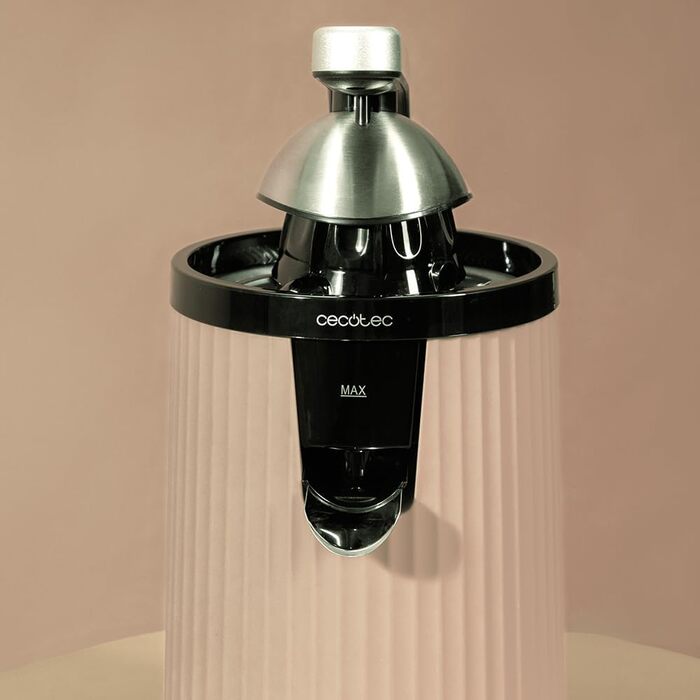 Електрична соковитискачка для цитрусових Cecotec Xqueeze RetroJuice 600 Green - 600 Вт, нержавіючий фільтр, захист від бризок