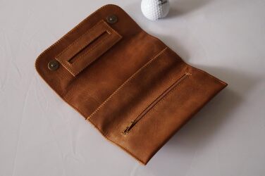 GERMANUS Albrunus - Made in EU - Leather Tobacco Pouch Tobacco Bag Rolling Pouch Rolling Case Tobacco Case
