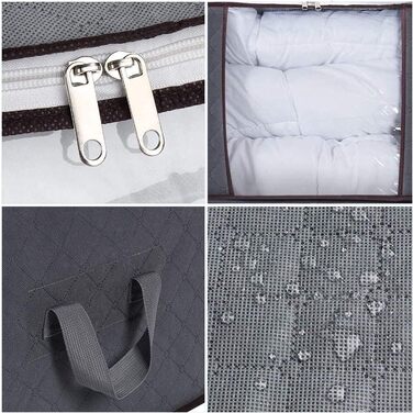 Органайзери для зберігання AIOR, сірий, 6 шт., 90л, 60x40x35 см