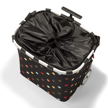 CarryCruiser Dots від Reisenthel: зручний та місткий ролик-шопер з міцним алюмінієвим каркасом, 40 л, водонепроникний