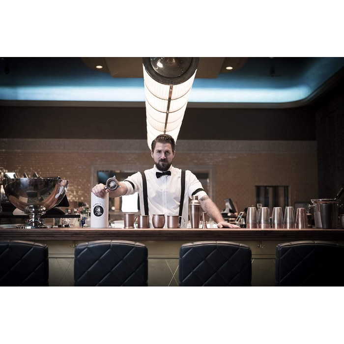 Барний аксесуар Buddy's Bar Barlöffel: барний інструмент з міді, 27 см, з товстим стійким держаком та пестиком