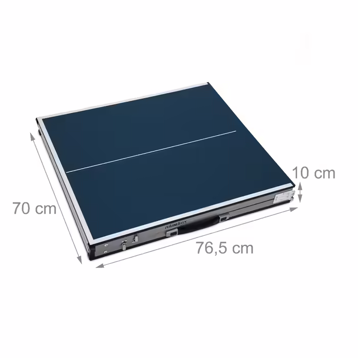 Relaxdays Folding Table Tennis Table with Accessories