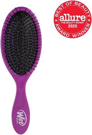 Wet Brush Original Detangler - щітка для волосся, розплутування, ультрам'які щетинки, фіолетова
