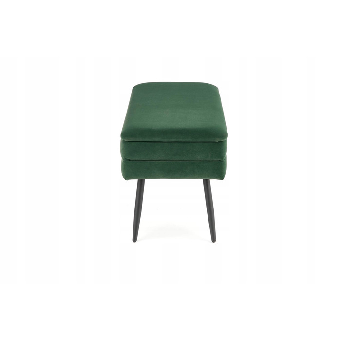 Оббита банкетка зі сховищем Halmar, 78 x 42 x 37 см, зелена