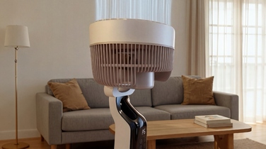 Підлоговий вентилятор Vexos Aura-x30 Air, бежевий