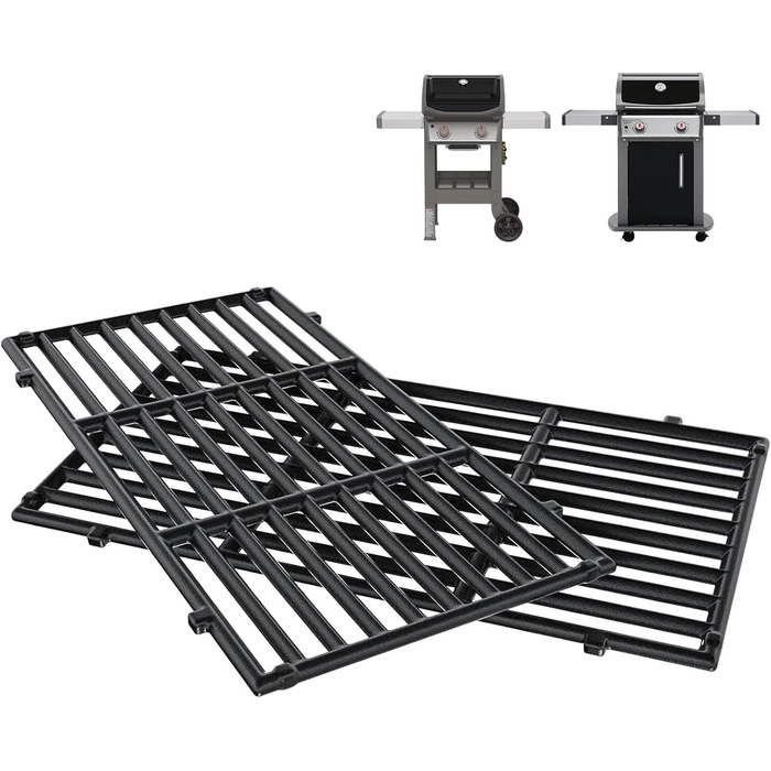 Решітка для гриля Weber Spirit ⅠⅡ 200 серія, Spirit E210/220 S210/220, Jamie Oliver HOME 2 (44,5x26 см)