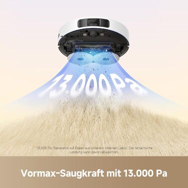 Робот-пилосос Dreame L10s Pro Gen3: потужність 13000 Pa, DuoBrush для шерсті тварин, суха та волога прибирання, LDS-навігація, 5200 mAh