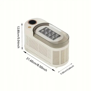 Льодогенератор Bedee Mini, білий, 120 Вт
