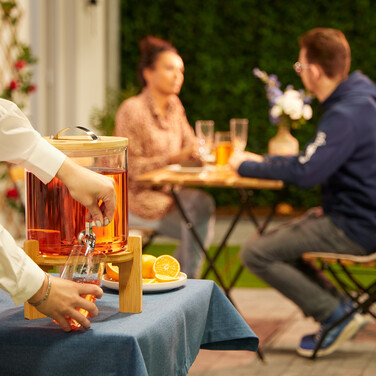 Relaxdays Beverage Dispenser for Cold & Hot Drinks