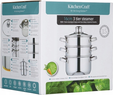 Пароварка KitchenCraft, 5 л