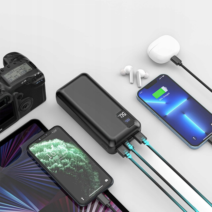 Потужний павербанк 50000 mAh 22.5W PD: швидка зарядка та універсальна сумісність