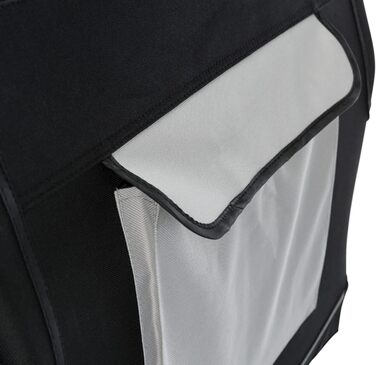 Тріксі переносна переносна клітка для собак Vario, 76x48x51 см – комфортна переноска для собак маленьких та середніх порід – безпечна та якісна переноска для вашого улюбленця