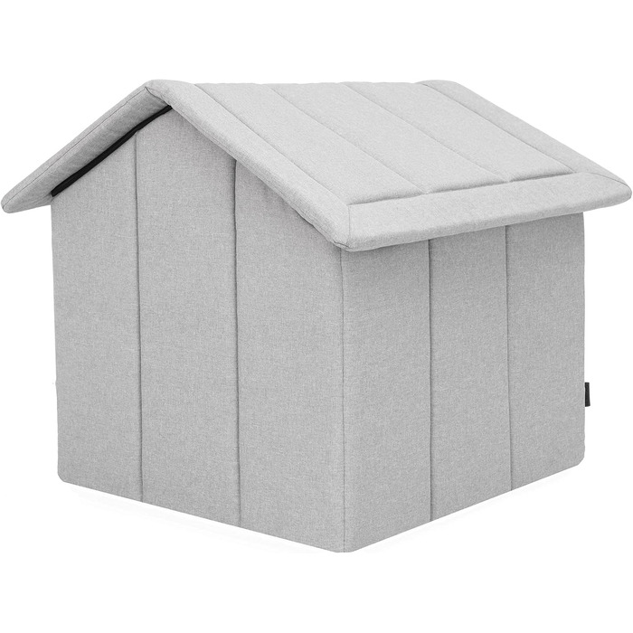 Будинок для собак та котів середнього розміру - Graphit, 60x55x60 см [R4 / XL] - Знімний дах, для дому