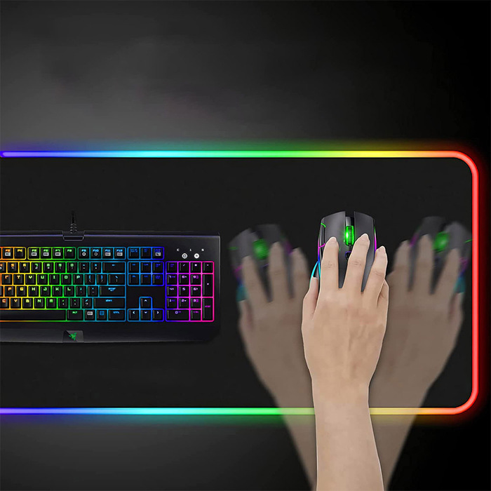 Ігровий набір: гібридна клавіатура з RGB-підсвіткою, USB
