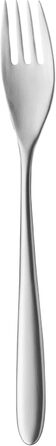 WMF Silk Stainless Steel Cutlery Set, 6 Place Settings, 30-Piece Dinner Set, Monobloc Knives, Cromargan Stainless Steel Satin Finish, Dishwasher Safe