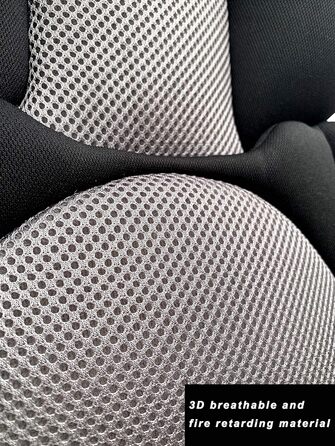 Storchenbeck Baby Car Seat Cushion Car Seat Insert Seat Pad Universal for Strollers Car Seat High Chair (Black)