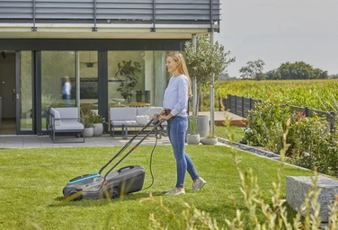 Електрична газонокосарка Gardena 1200 Вт, 30 л