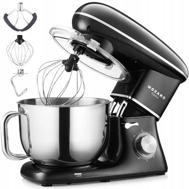 Кухонний комбайн Mozano Kitchen Machine 3200, 2000 Вт, чорний