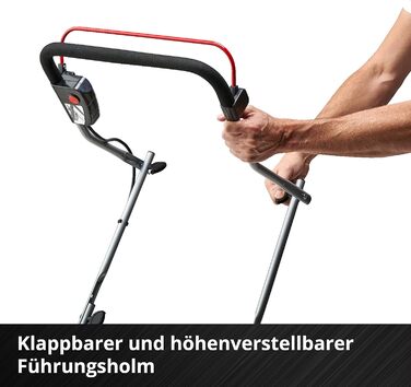 Einhell Battery-Powered Scarifier-Aerator GC-SC 36/31 Li-Solo Power X-Change (Lithium-Ion, 36 V, 31 cm working width, 3-in-1 combo, ball-bearing roller with 8 blades, without battery and charger)