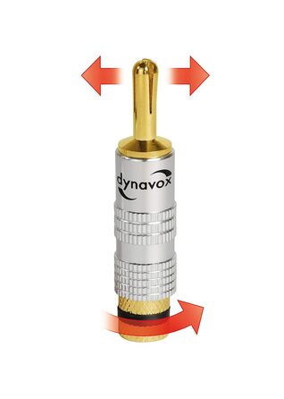 Набір інструментів Dynavox для обробки бананів, 4 шт. з фіксацією Spreizfix