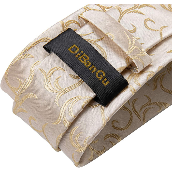 Чоловіча краватка DiBanGu бежевого кольору, модна, 150 см