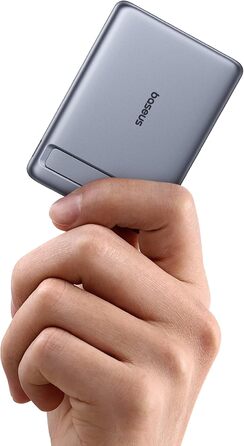 Power Bank Baseus Mini MagSafe 5000mAh з MagSafe, PD 20W, Qi2, сірий колір