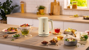 Тостер Bosch MyMoment TAT3M127, 950 Вт, на 2 тости, з функцією розморожування, бежевий
