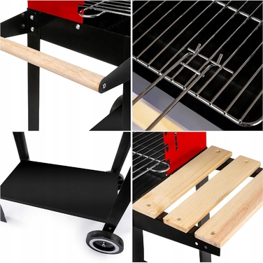 Вугільний гриль Five-Star Grill&Chill 50 x 26,5 см
