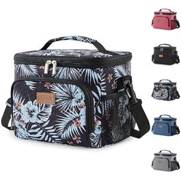 Термосумка LifeWit 9L для ланчу, 12 банок, з виставним ремінцем, для пікніка та роботи