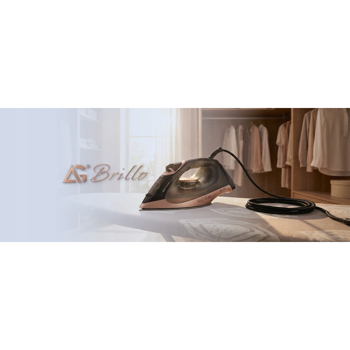 Парова праска ARSA GO 3000 Вт, керамічна підошва, 300 мл