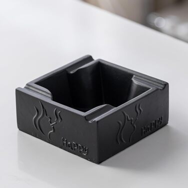 Керамічна попільничка LaSheer, вітрозахисна для сигарет і сигар, для дому, офісу, вулиці, стильна попільничка для курців, декор для столу