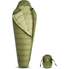 Спальний мішок ATEPA 0°C, чорний, для дорослих, 4-сезонний, водонепроникний, комфортна температура 6°C, межа 1°C, для кемпінгу та подорожей