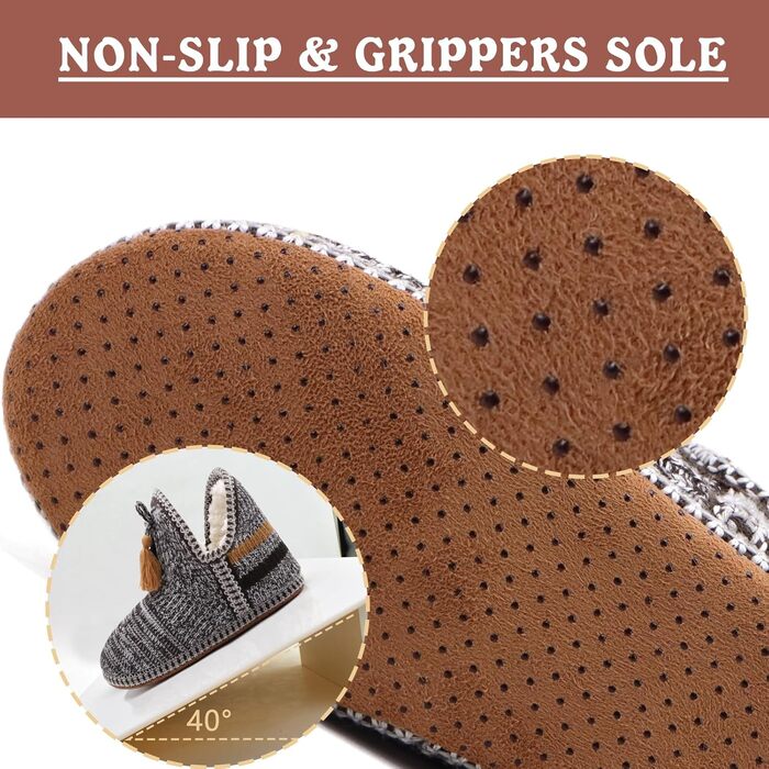 Тапочки халатні жіночі COFACE Lammfell, теплі, з м'якою підкладкою, зимові, коричневі (37/38 EU)