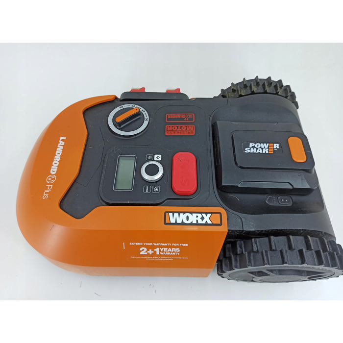 Робот-газонокосарка Worx Landroid M500+ WR165E для площі до 500 м², 120 хв