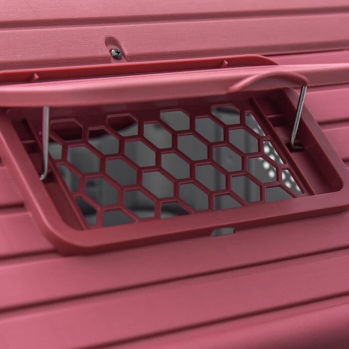 Будка для собак PawHut Outdoor - вулиця, для маленьких собак, червоно-сіра, 59x75x66 см