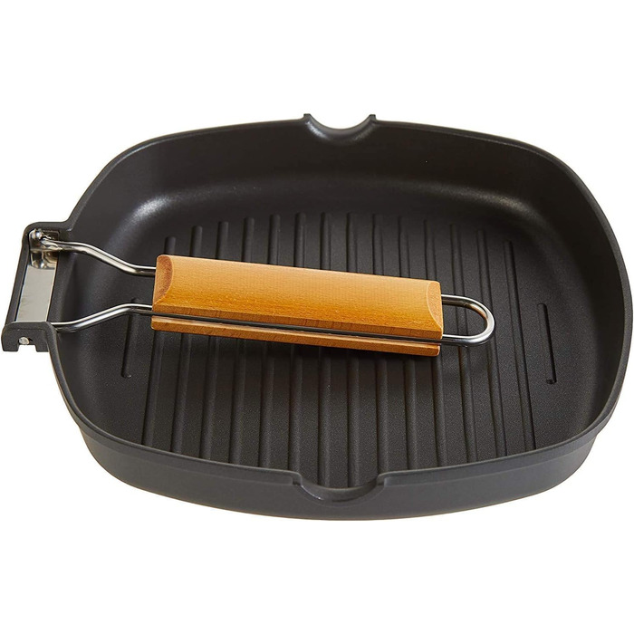 WECOOK! Ecostone Гриль сковорода алюмінієва з антипригарним покриттям рифлена 24x24 см