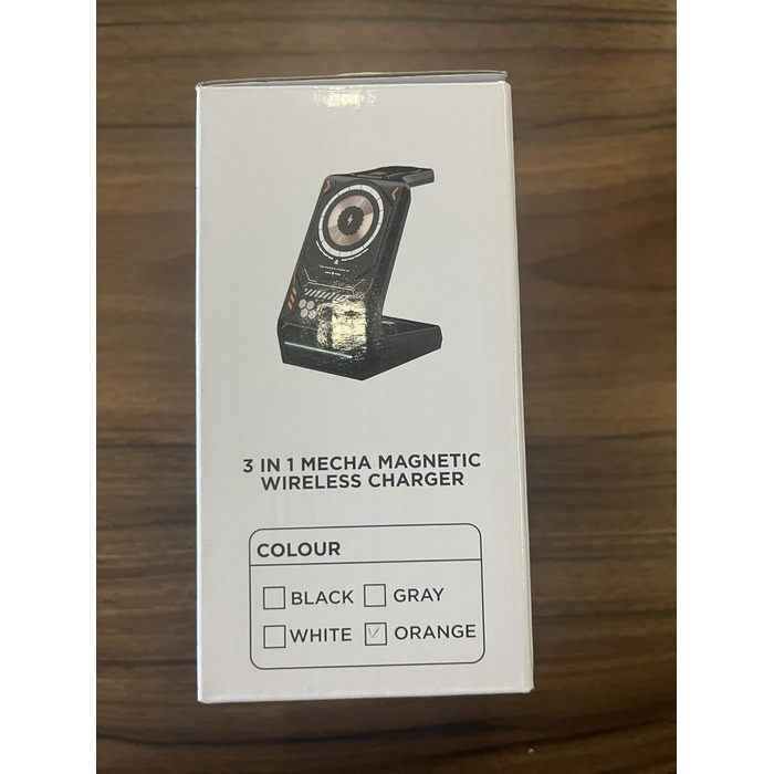 Станція бездротової зарядки 3-в-1 для Apple: iPhone, AirPods, Apple Watch (Weiß)