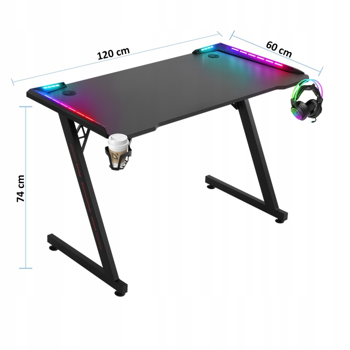 Ігровий стіл Defender, 120 x 74 x 60 см