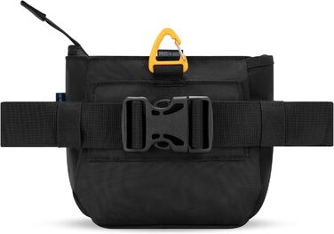 ОлліДог Backcountry Tagestasche - сумка для ласощів та відходів для собак, з кліпсою на пояс, Raven S'25