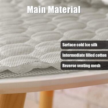 Килимок охолоджуючий для собак YXHZVON, 150 x 100 см, 2XL, сірий. Охолоджуючий килимок для собак, миючий, для дому, машини, в дорогу