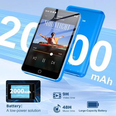 MP3 плеєр 80GB Bluetooth WiFi, 4.0