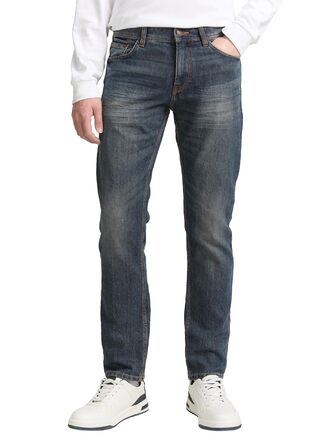 Джинси чоловічі Tom Tailor Marvin Straight 36W/32L, Mid Stone Wash - Оригінальний денім