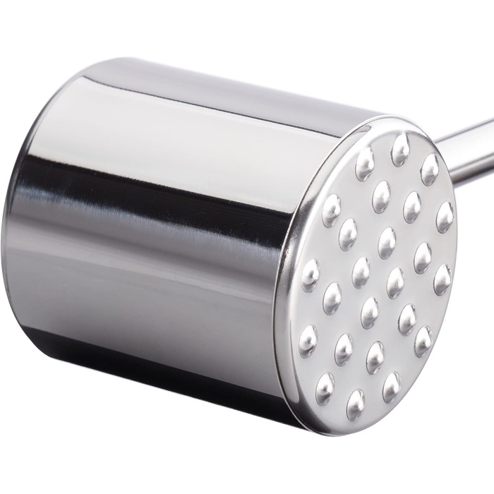 Relaxdays Fleischklopfer: двосторонній молоток для м'яса, 28 см, нержавіюча сталь