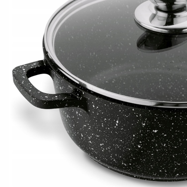 Каструля традиційна Konighoffer Pollo 4,5 л, алюміній з антипригарним покриттям, 24 см