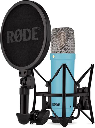 Мікрофон RØDE NT1 Signature Series: конденсаторний, з аксесуарами для запису вокалу та музики