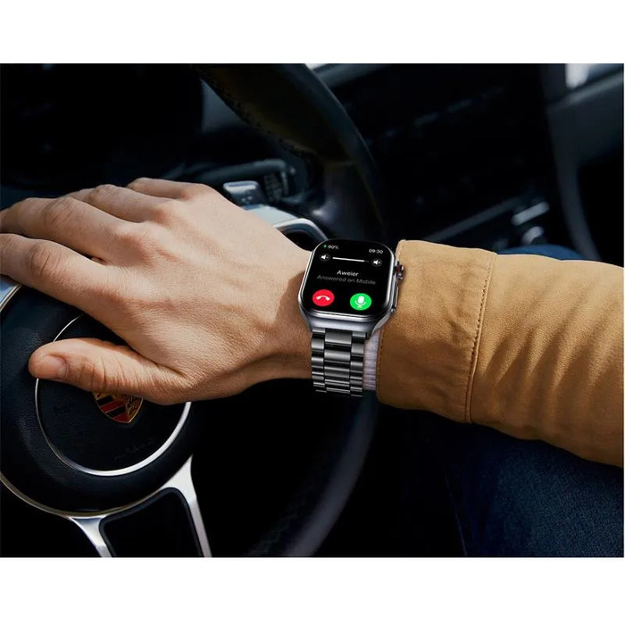 Смарт-годинник Rubicon RNCF36 з функціями моніторингу здоров'я, чорний