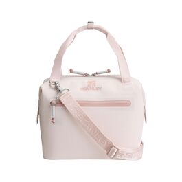 Термосумка Stanley 1913 All-Day Julienne Maxi 7.0L Rose Quartz - 100% перероблений поліестер, ручка для перенесення, сітчасті кишені