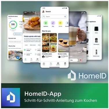 Philips Airfryer Combi 7000 Series XXL - 8.3 l (2 kg), 22-in-1 Air Fryer, WiFi Connection, 99% Less Fat Addition with Rapid CombiAir, HomeID App, Black (HD9876/90) 8.3 L WiFi-Connected, Auto-Cook