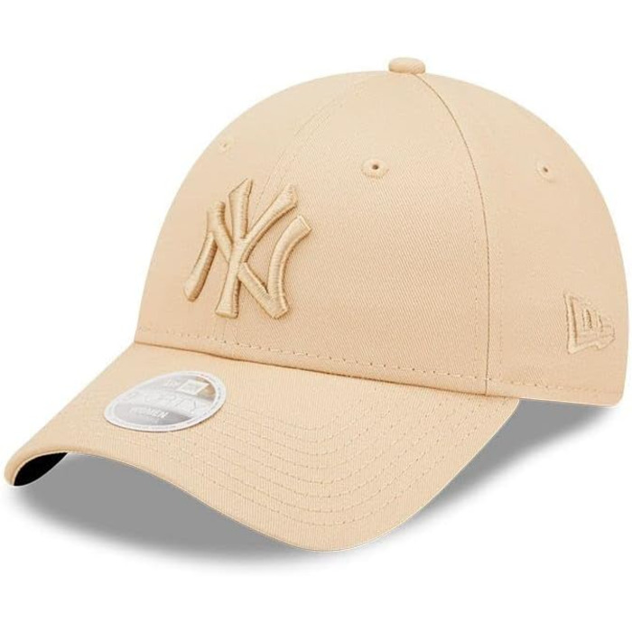 Кепка New Era New York Yankees MLB Essential 9Forty Adjustable Beige для жінок