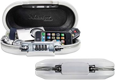 Portable Travel Safe with Number Combination - Luggage Lock